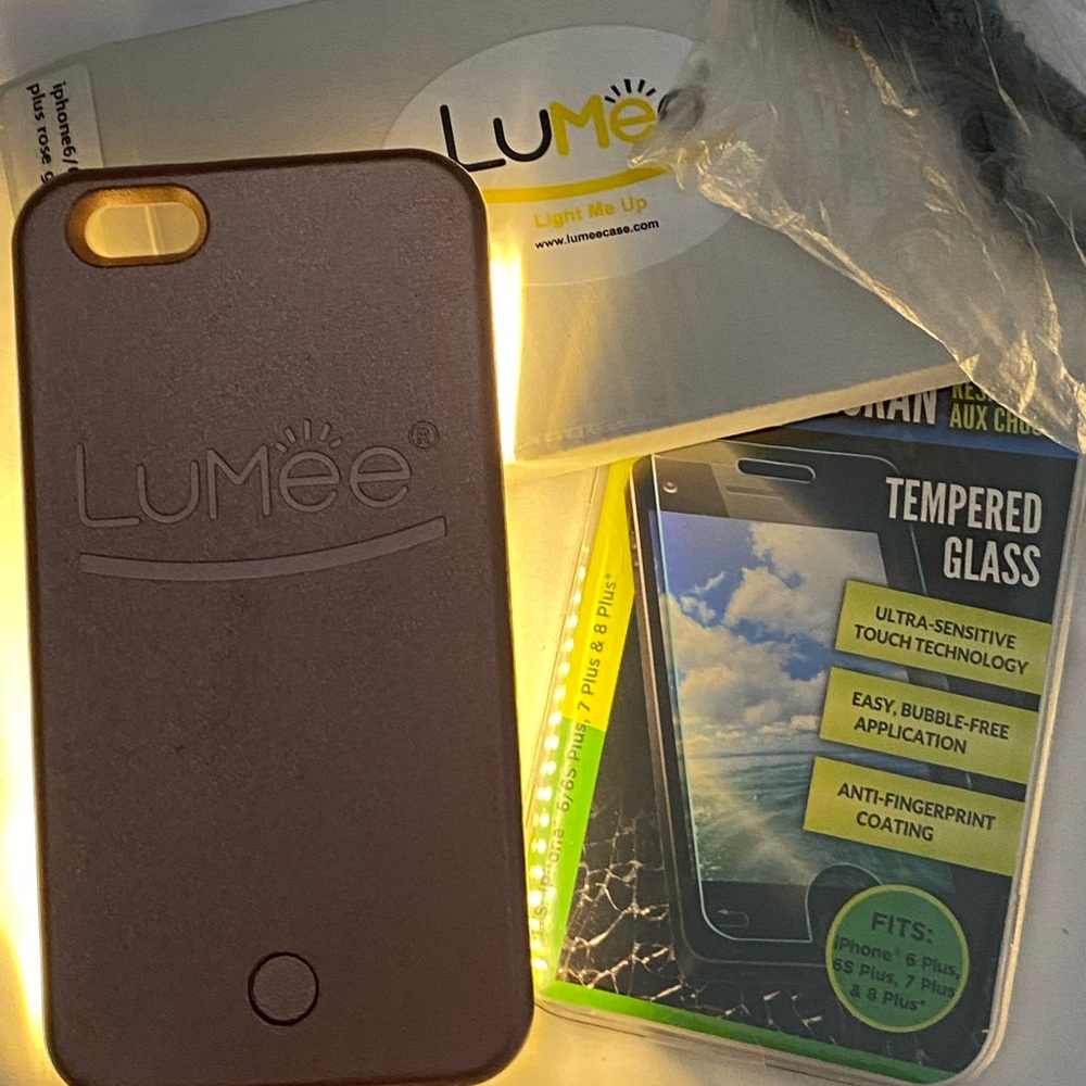 6s Plus iPhone cases 17 and 6 screen protectors in a bundle